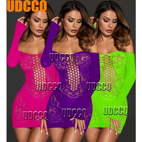 Sexy plus size lingerie costumes pajamas underwear product erotic babydoll strapless plaid Tights dress sexy intimate wear 8829