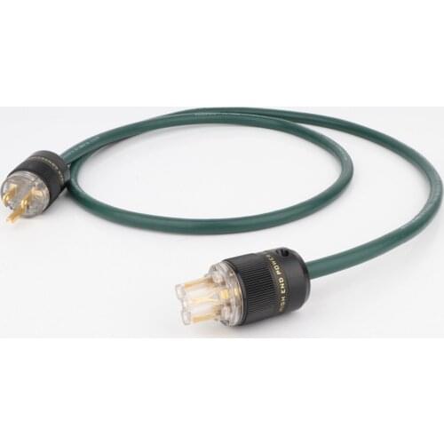 Preffair D506SE Hi-End AC US/EU Power Cable With C13 IEC Power Cord HIFI AMP/CD Mains HIFI Power Cable Audiophile