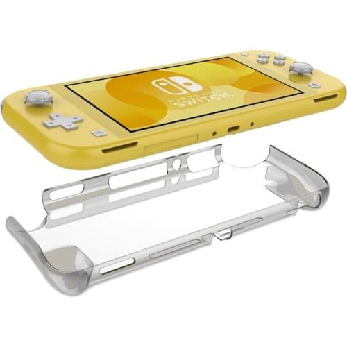 PC Clear Protective Case Cover for Nintendo Switch Lite Full Protection Shell Case for Mini Nintend Switch Console & Joy-cons