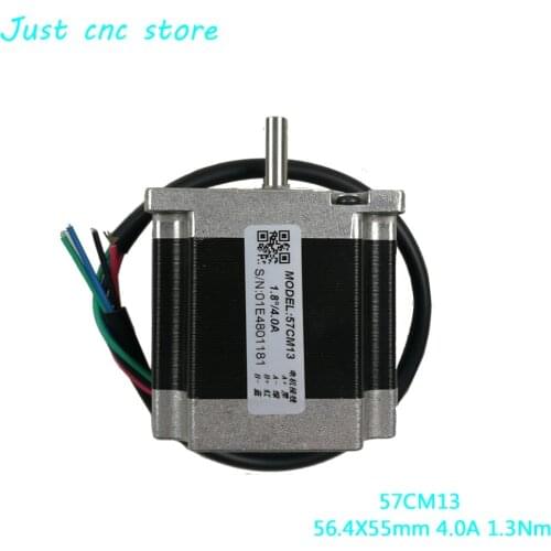 Leadshine Nema 23 stepper moto two phase 1.3Nm 4A high precision stepping motor engraving machine 57CM13