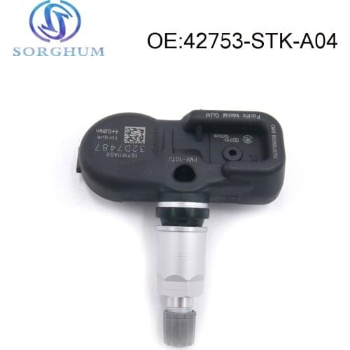 TPMS Tire Pressure Sensor Monitoring System For Acura MDX TSX RDX Honda Pilot 2007-2015 PMV-108G 315Mhz 3.5L 42753-STK-A04