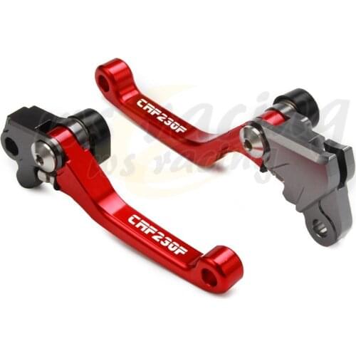 Motorcycle CNC Billet Foldable Pivot Clutch Brake Lever For HONDA CRF150F CRF230F 03-17 CRF250F 19-20 CR 150F 230F CRF250F