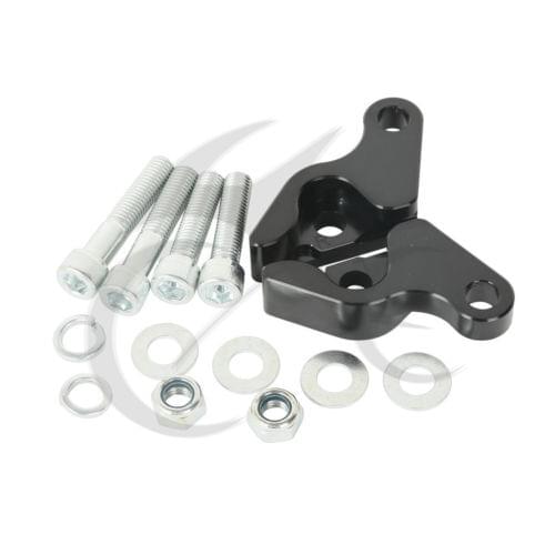 TCMT Rear 1" Shock Lowering KIT For Harley Night Rod Special VRSCDX 2002-2017 2009 VROD VRSC 2002-2017 Black Chrome