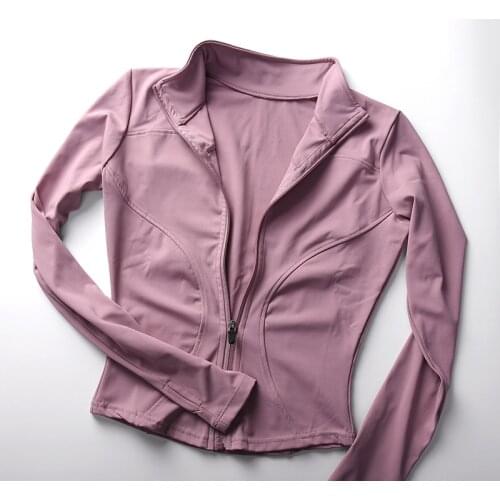 Warm Gym Top Activewear Running Coats Workout Clothes Woman Long Sleeve Sports Jacket Women Zip Fitness Yoga Shirt Winter