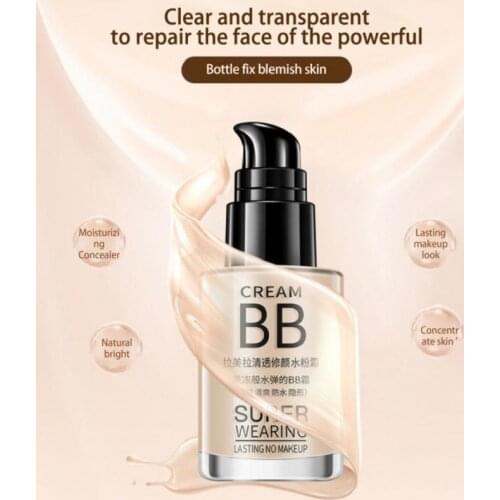 Liquid Foundation Moisturizing Concealer Strong Makeup Student Makeup Artist BB Cream Girls Face Makeup Cosmetics TSLM1