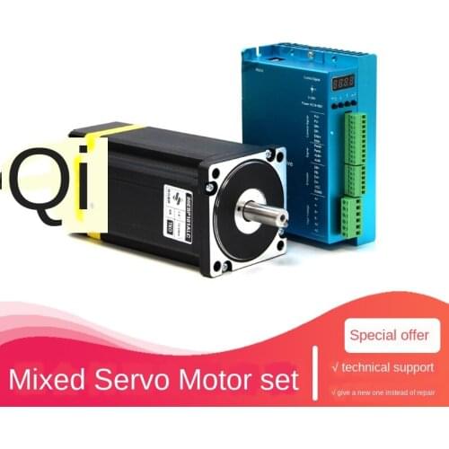 86 motor set 12nm closed loop stepper motor driver high speed with speed digital display special offer