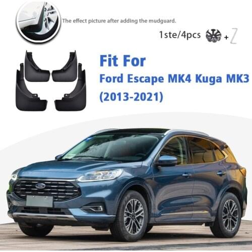 Mudguard For Ford Escape MK4 Kuga MK3 MK2 2013-2021 Front Rear 4pcs Mudflaps Mudguards Car Accessories Mud Flap Guard Splash