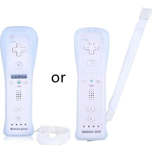 H55F Built-in Motion Plus Wireless Gamepad for Wii Remote Controller For Wii Game Remote Controller Joystick
