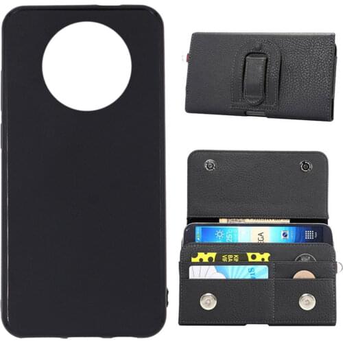 ITien TPU Silicone Protect Business Clip Leather Cover Phone Case For Blu Vivo XL5 6.3 inch Wallet Etui Skin