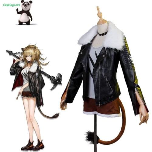 CosplayLove Arknights Siege Cosplay Costume Dress Shoes For Christmas Halloween