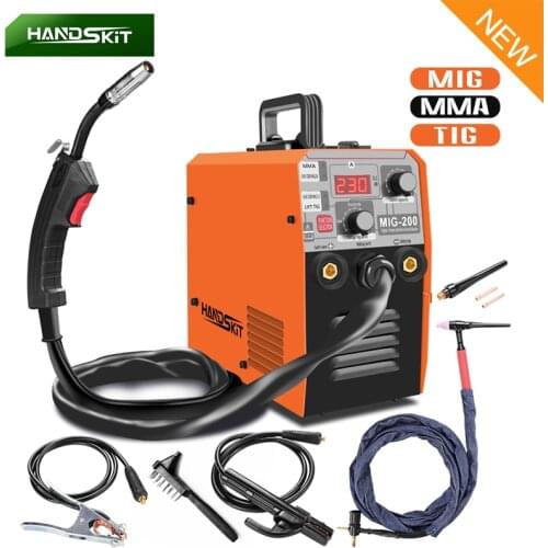 Smart MIG-200PL AC DC TIG Welder TIG Pulse Cold Welding Machine TIG Aluminum with Aluminum Alloy MIG Welding Machine