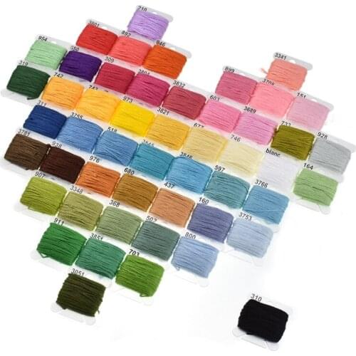 HandSewing Aluminum Knitting Hooks Crochet Needle Knitting Needles Set Diy Clothing Scarf With Bag Cross Stitch Thread 50 Color