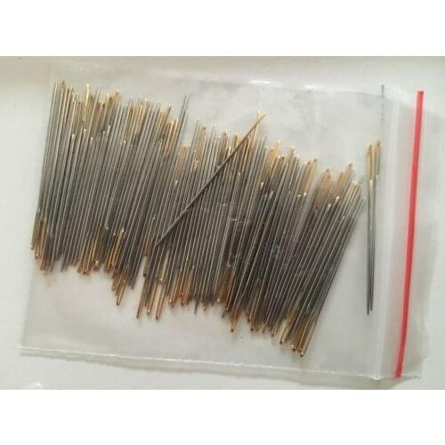 10 pcs / lot #24 Needles aida 11ct fabric cross stitch 3.6cm big eye blunt Craft sewing embroidery DIY needlework set