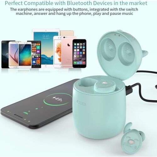 New Style Cute Cat 2000mAh Bluetooth 5.0 Headset Ture Wireless Stereo Ergonomic Headphones Suitable for Various Work Scenarios