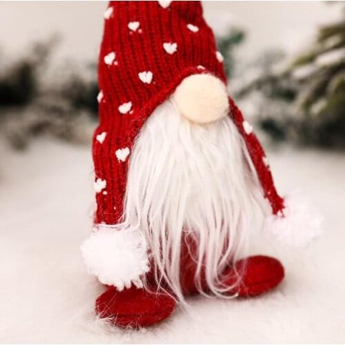 New Year 2022 Gifts Gnome Doll Hanging Pendant Christmas Decoration for Home Xmas Tree Ornaments Noel Natal Kerst Navidad 2021