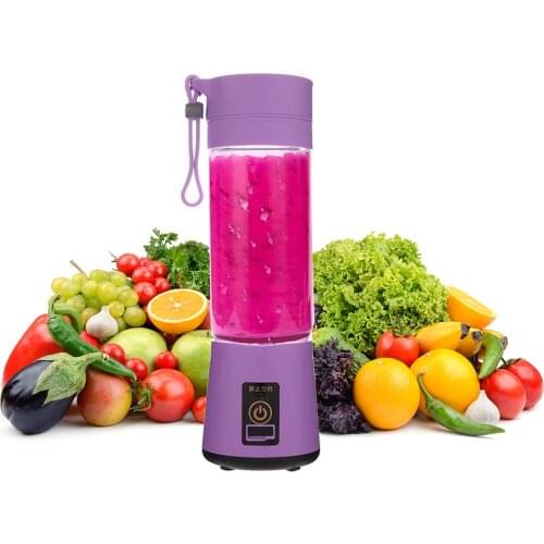 Portable Juicer Cup USB Fruit Machine Handheld Orange Lemon Squeezer Electric Blender Rechargeable Food Processor Juicer Cup