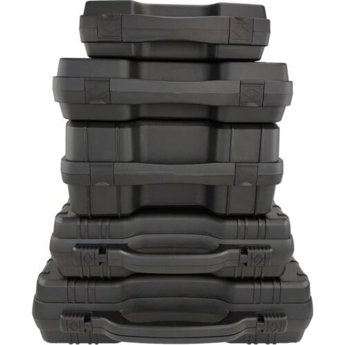 Portable Safety Protective Tool Box Instrument Equipment Box Tool Case Shockproof With Pre-cut Foam