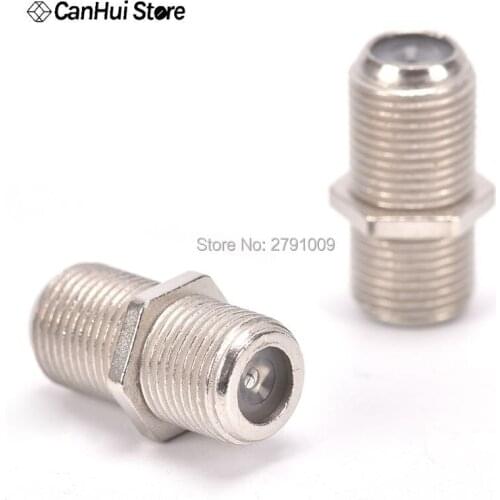 High Quality 10 Pack F Type Coupler Adapter Connector Female F F Jack RG6 Coax Coaxial Cable