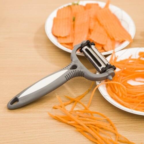 3 Blades Peeler 360 Rotary Carrot Apple Potato Peeler Melon Gadget Vegetable Fruit turnip Slicer Cutter Kitchen Cookig Tools