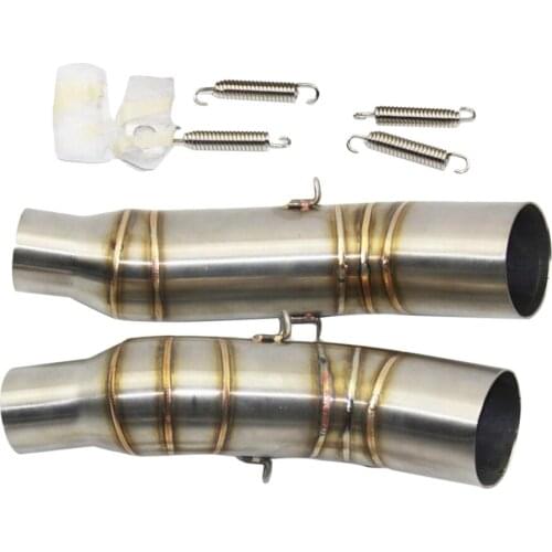 51mm Slip On Exhaust Middle Link Adapter Pipe for Kawasaki Z1000