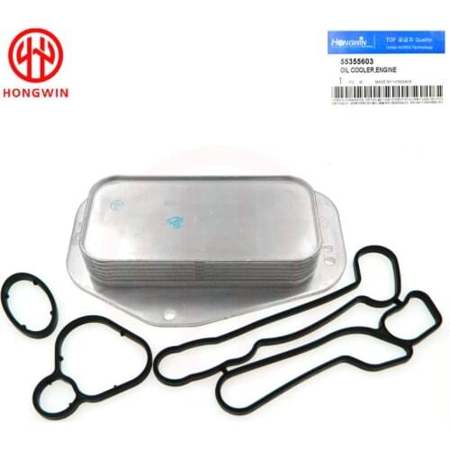 55355603 55571687 Engine Oil Cooler For Chevrolet Cruze Orlando Sonic Croma Aveo 5 G3 OPEL Astra Zafira Signum Vectra