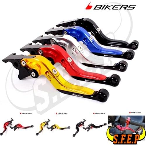 BIKERS CNC Aluminum Folding Extendable Adjustable Brake Clutch Levers For Honda PCX125 PCX150 PCX 125 PCX 150