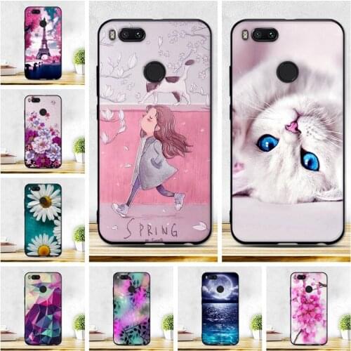 Phone Cases For Xiaomi Mi 5X Case Soft TPU Back Cover for Xiaomi Mi A1 Cover fundas For Xiaomi Mi A1/for Xiaomi Mi 5X Mi5X 5.5"