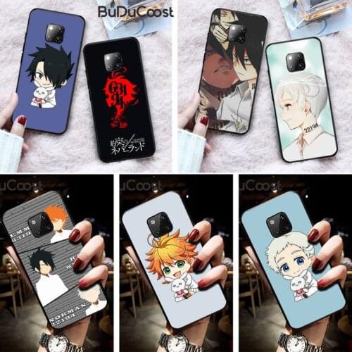 Adventure Anime The Promised Neverland Phone Case Cover for huawei mate 9 10 20 30 pro lite X Y5 6 7 9 prime Enjoy 7