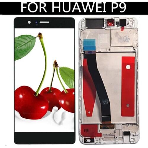 With frame DIsplay For Huawei P9 EVA-L09 L19 L29 LCD DIsplay Touch Screen Digitizer Assembly Replacement