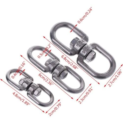 EDC 8 Shape Rotary Buckle Safety Climbing Swivel Hook Connector Carabiner Clasp Ju25 21 Dropshipping
