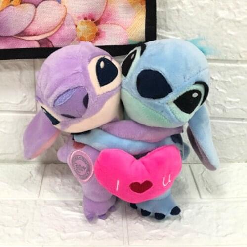 20CM Soft stuffed doll toys, Stich plush doll, Cartoon animal plush birthday dolls, Valentines Day dolls, Baby Christmas gifts