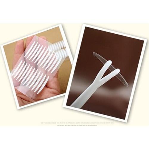 New 11 Pairs Stickers For Women Invisible Double Eyelid Tape Sticker Beautiful Eyes Reflective