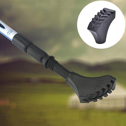 Rubber Tip End Cap Hammers Trekking Pole Hiking Stick Outdoor Sports