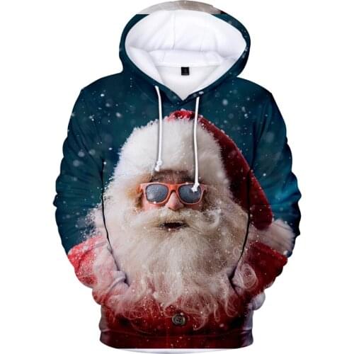 New 3D Print Merry Christmas Grandpa hoodies men/women 2020 Fashion Christmas party essentials 3D hoody pullover casual top