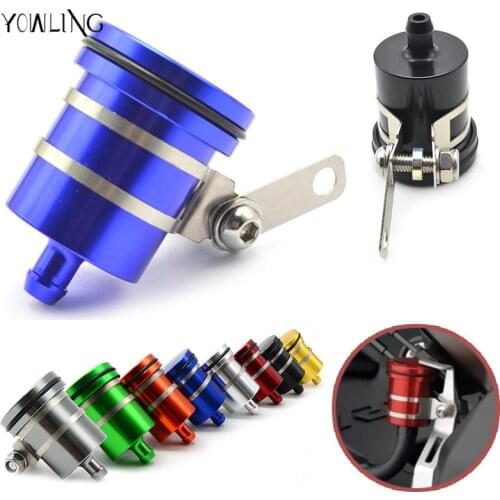 Universal Motorcycle Brake Fluid Reservoir Clutch Tank Oil Fluid Cup For KAWASAKI Z750 Z750R Z250 Z1000 NINJA 250/300 z800 mt09