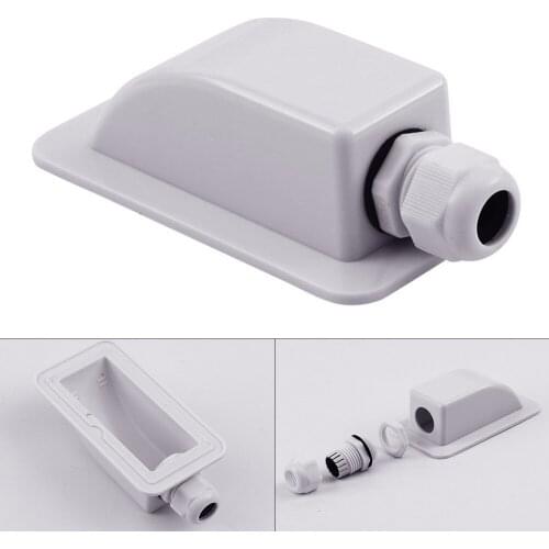 Waterproof Junction Box Cable Box Wire Entry Gland Box Solar Panel Roof Wire Entry Gland Box for Vehicle Home Solar Panels