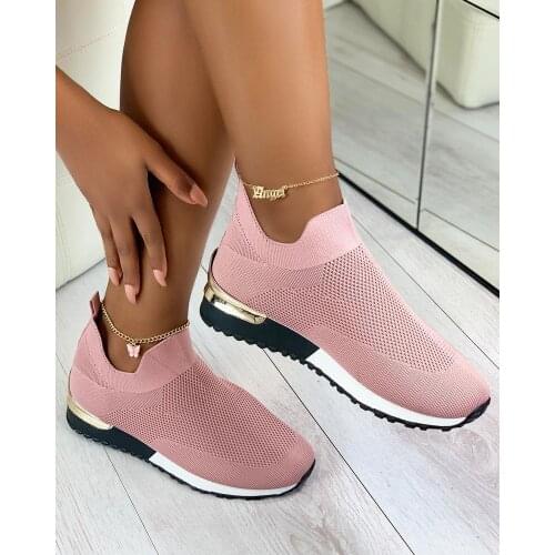 Womens sports shoes Sneakers 2021 New Womens All-in-one Shoes Sequins Large Size Tennis female platform shoes vulcanize shoes