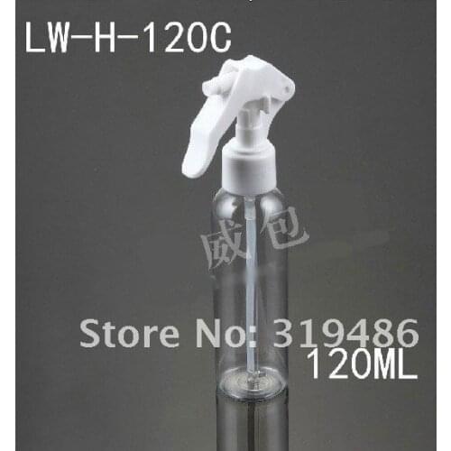 300pcs/lot 120ml Plastic Bottle, Transparent Bottle,Packing Bottle, LW-H-120C
