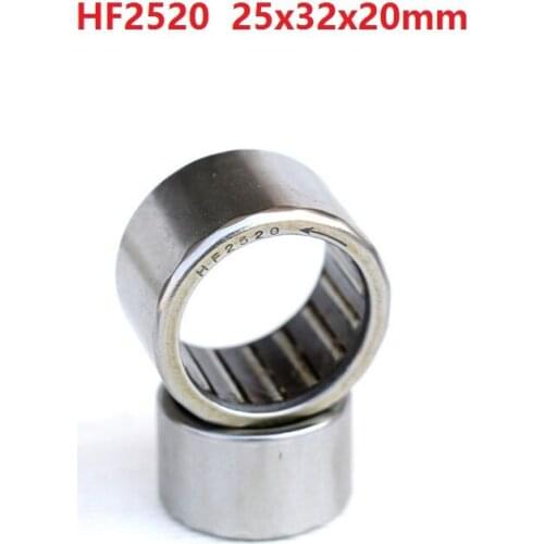 50pcs/lot HF2520 25x32x20 mm Drawn Cup One Way Clutch Needle roller Bearing 25*32*20mm