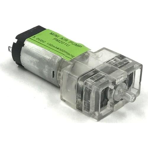 DC 3V 3.7V Micro 031 Motor Air Pump Transparent Oxygen Pressure Mute Pump for Aquarium Fish Tank/ Wrist Sphygmomanometer