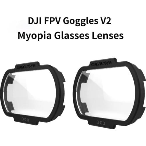 DJI FPV Myopia Lenses For Myopic Goggles Corrective Lenses Accessories For DJI FPV Goggles Accessories From 100 to 800 Degree