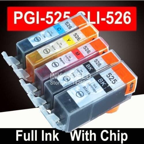 For Canon Pixma IP4850 Printer Cartridge PGI525 PGI 525 5C