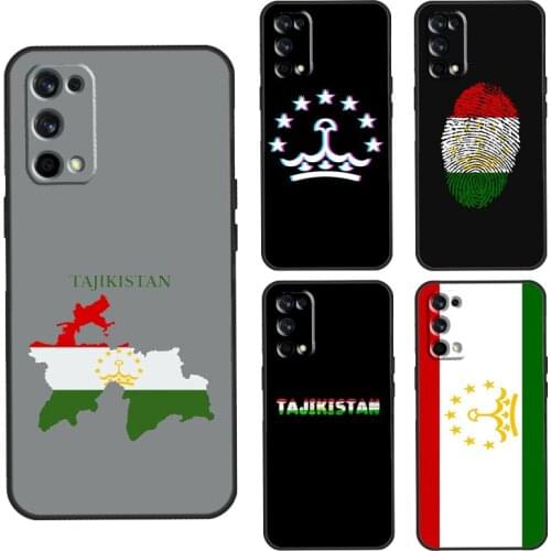 Tajikistan Flag Case For OnePlus 8T 7T Nord 7 8 9 Pro Cover For Realme 8 7 6 Pro Q3 C3 C11 C15 C21 GT Neo