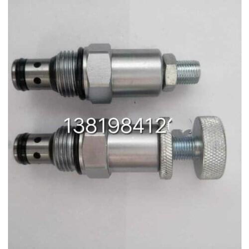 Hydraulic threaded plug-in pressure regulating CRV-02 direct relief valve 7 to bar