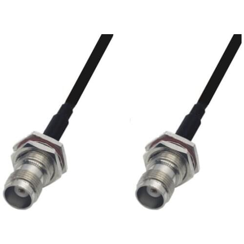 RG58 Cable TNC Female to TNC Female Connector WiFi Antenna Extension Pigtail jumper cable