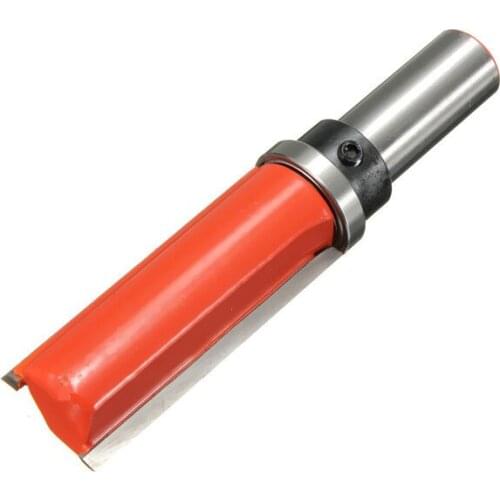 Mini Drill Real Brocas Dremel Drill 2 Pcs/lot _ 1/2 Inch Straight Shank Router Bit 3/4 Pattern Trim Woodworking Tool