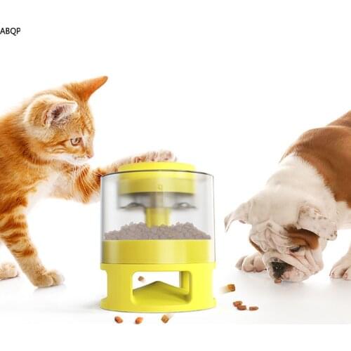 Dog Puzzle Toys Pet Dog cat Training Games Feeder Dog Food Catapult toys Puppy Increase IQ Interactive Slow Dispensing Feeding