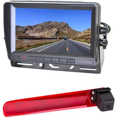 Vardsafe VS938M | Reversing Camera + 7 Inch Digital Color Rear Monitor for Volkswagen Transporter T5 / T6 (with Twin Rear Doors)