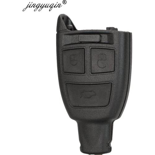 Jinyuqin Replacement Smart Key Shell For Fiat Croma 3 Buttons Remote Car Key Case Cover Blank no logo no blade