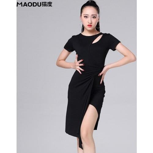 Performance O-Neck Latin Dancing Dress Female Ballroom Dancing Salsa Dresses Girls Tassels Samba Carnival Costumes B-6946